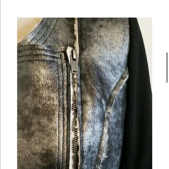 AlFANI METALLIC LONG SLEEVE JACKET - Picture 4 of 5